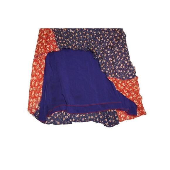 Meadow Rue by Anthropologie Mixed Floral Patchwork Skirt – Size 10 - Picture 7 of 9